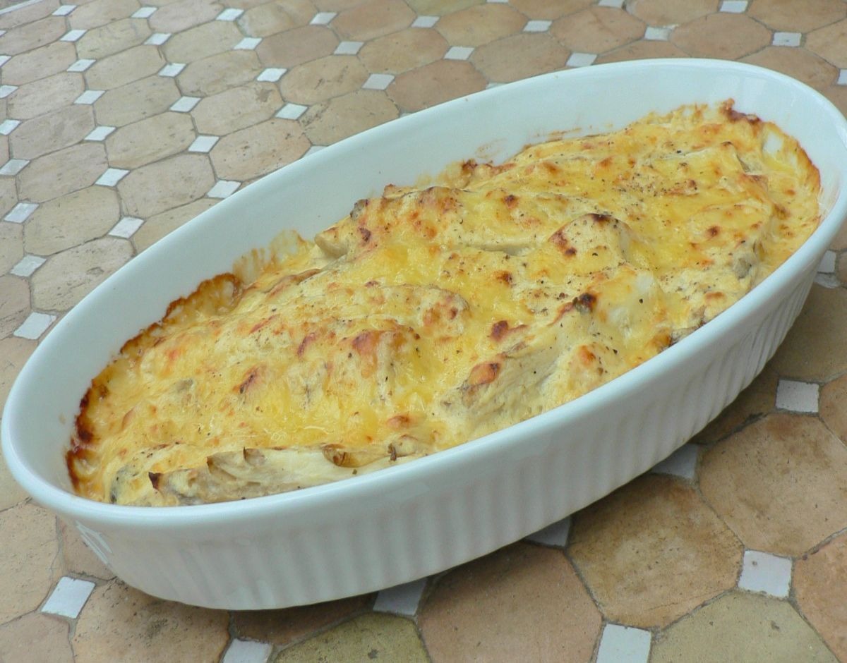 Chicken and Belgian Endives in Mustard-Sage Sauce Recipe