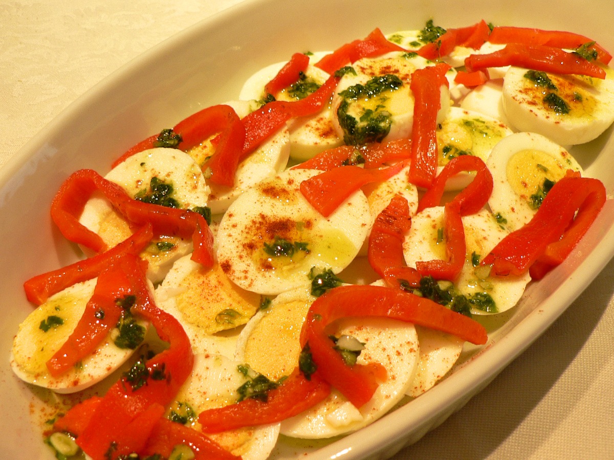 Egg and Red Pepper Salad