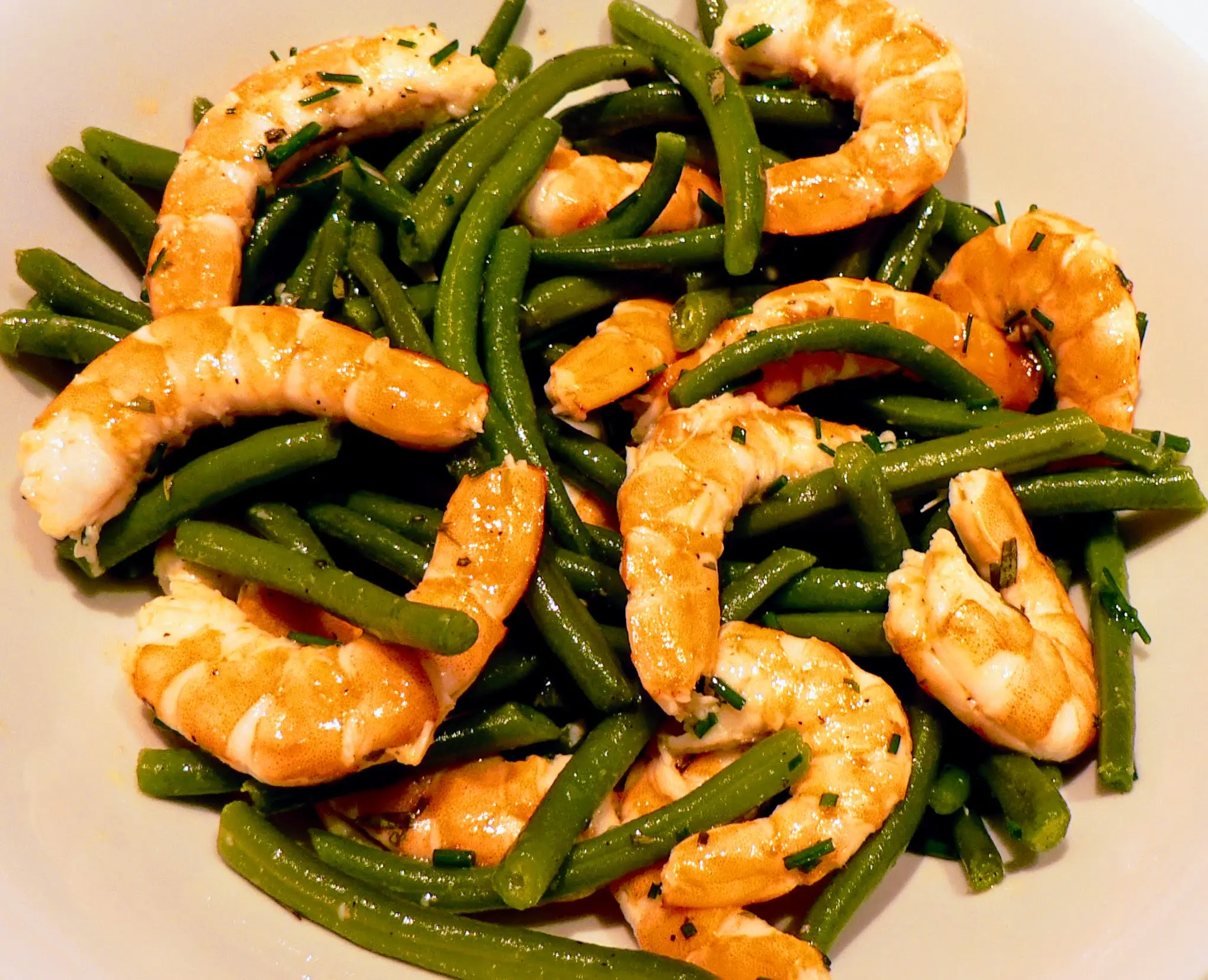 Green Bean and Shrimp Salad