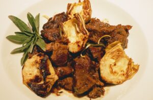 Lamb and Artichoke Stew
