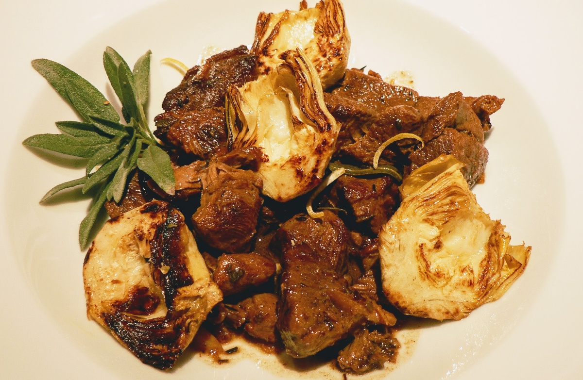 Lamb and Artichoke Stew