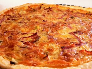 Leek and Bacon Quiche Recipe