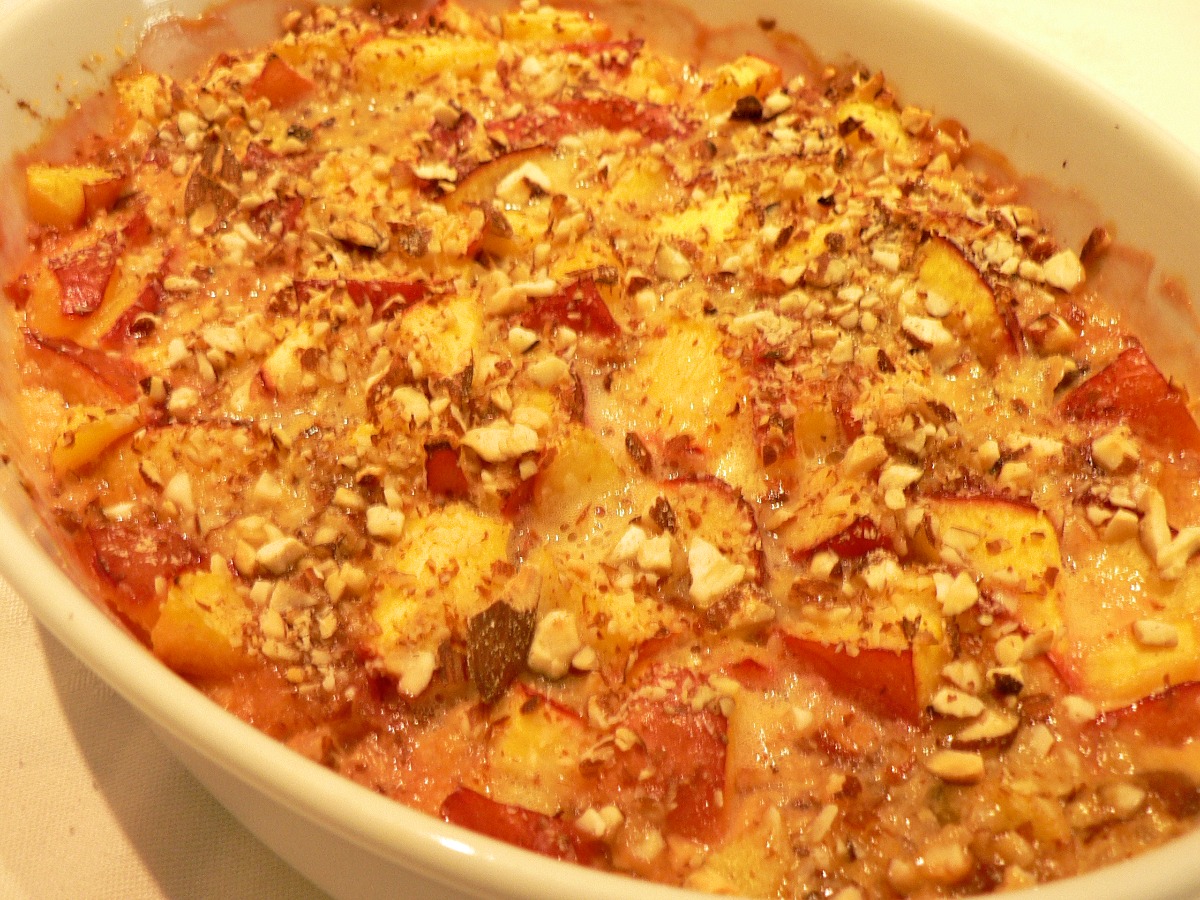 Nectarine Gratin Recipe