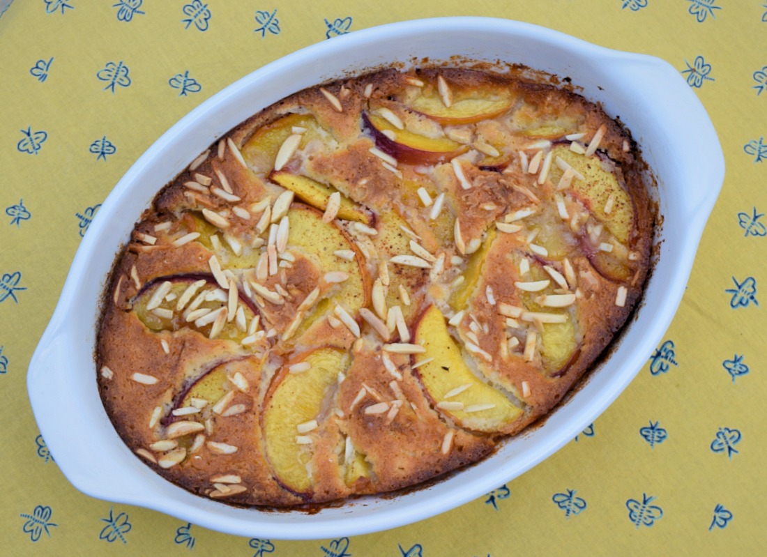 Peach and Almond Cobbler Recipe