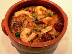 Portuguese Bread Soup with Shrimps Recipe