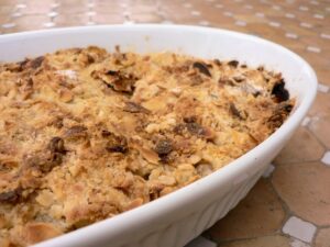 Rhubarb Apple Crumble Recipe