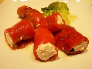 Roasted Red Pepper Involtinis Recipe