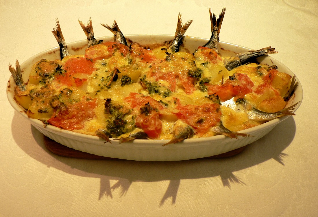 Sardine and Potato Bake Recipe
