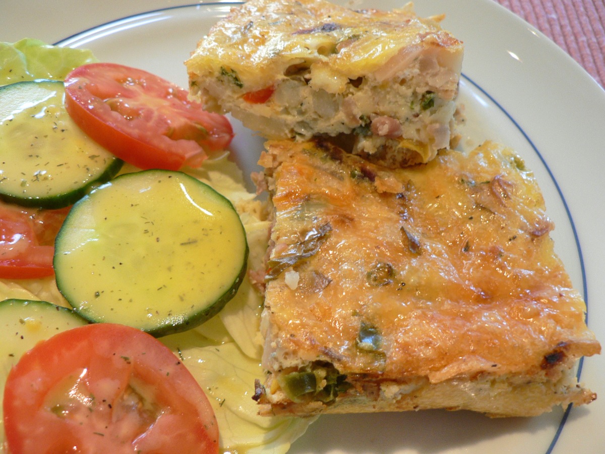 Spanish Vegetable Torte