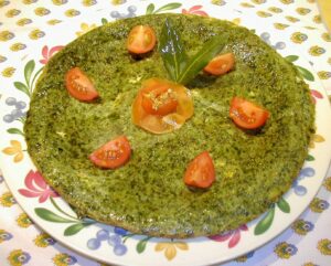 Spinach Omelet Provençal Style Recipe