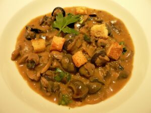 Stewed Snails with Mushrooms Recipe Recipe