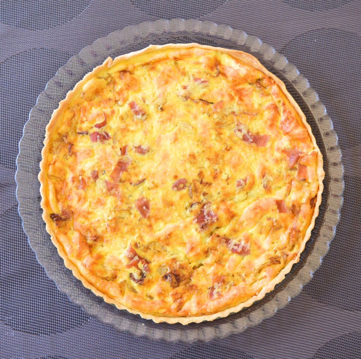 Swiss Onion Tart with Speck Recipe