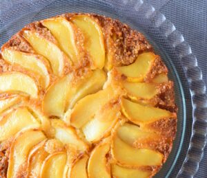 Upside Down Pear Cake Recipe