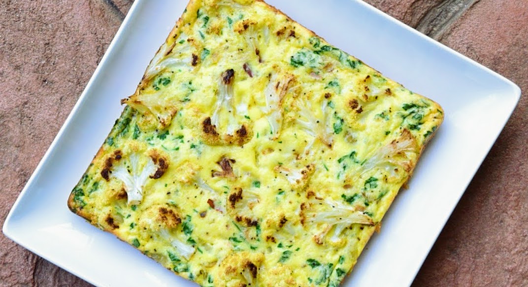 Cauliflower and Prosciutto Frittata Recipe