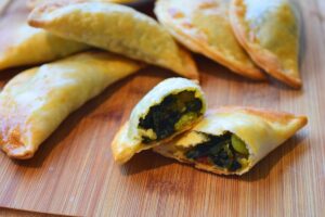 Spinach Bean and Chorizo Empanada Recipe