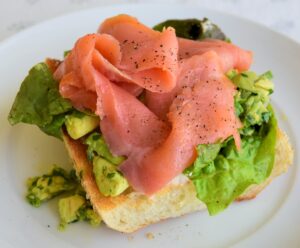 Smoked Salmon and Avocado Tartine Recipe