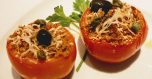 Tuna Stuffed Tomatoes Recipe