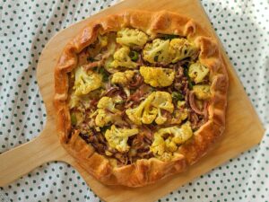 Roasted Cauliflower Galette Recipe