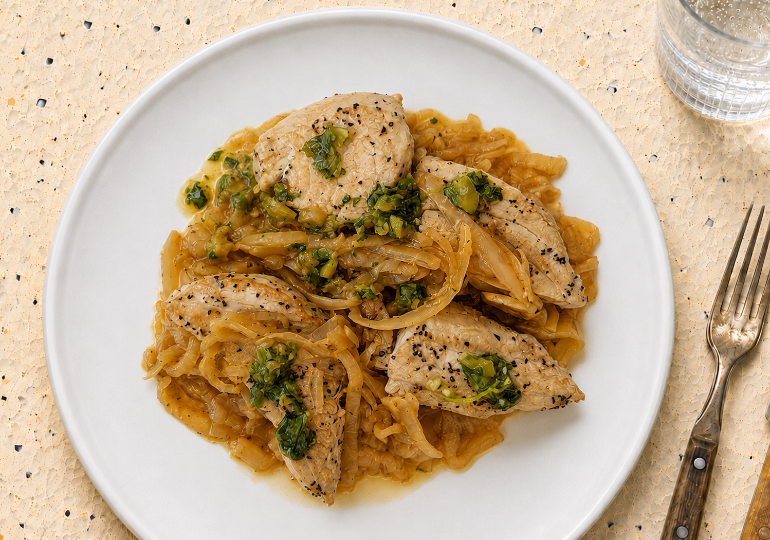 Tuna with Braised Onions (Atún Encebollado)