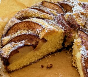 Nectarine Coffee Cake