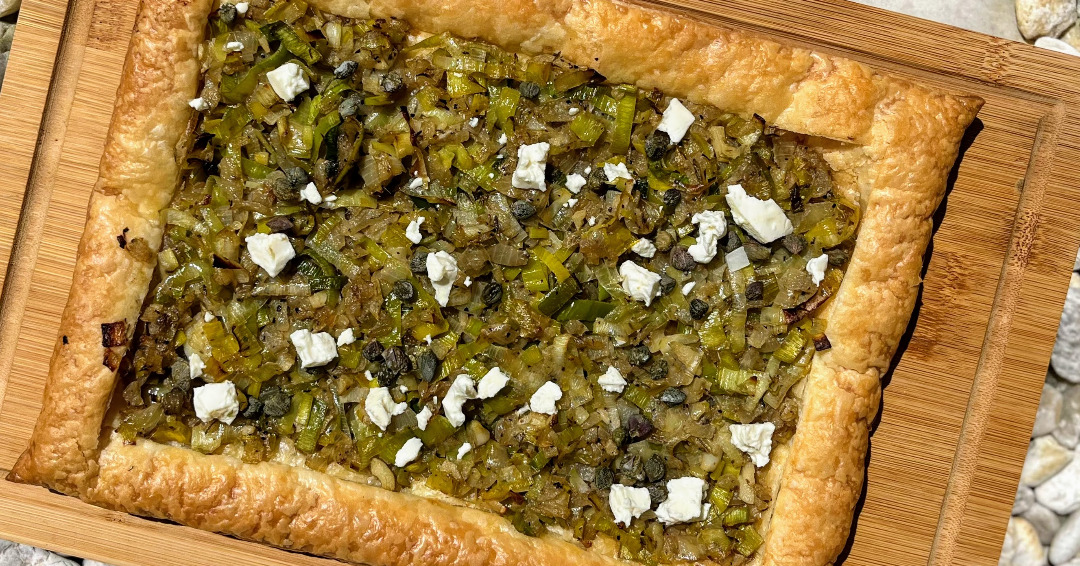 Leek and Feta Cheese Pie Recipe