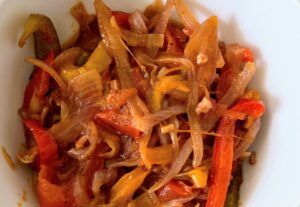 Pepper Tomato Stew Lecsó