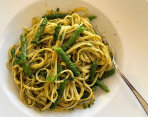 Linguine con Fagiolini